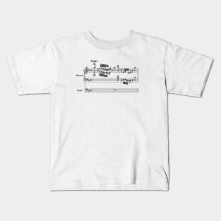 Bach Toccata and Fugue in D Minor Kids T-Shirt